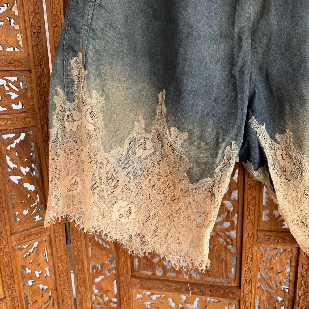 Free People x Diesel Lace Shorts - Picture 3 of 4